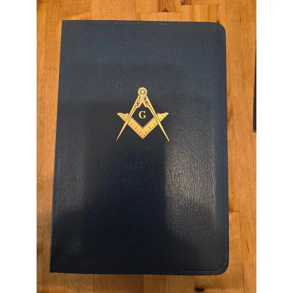 Vintage Holman Masonic Bible King James Version Excellent Condition Original Box